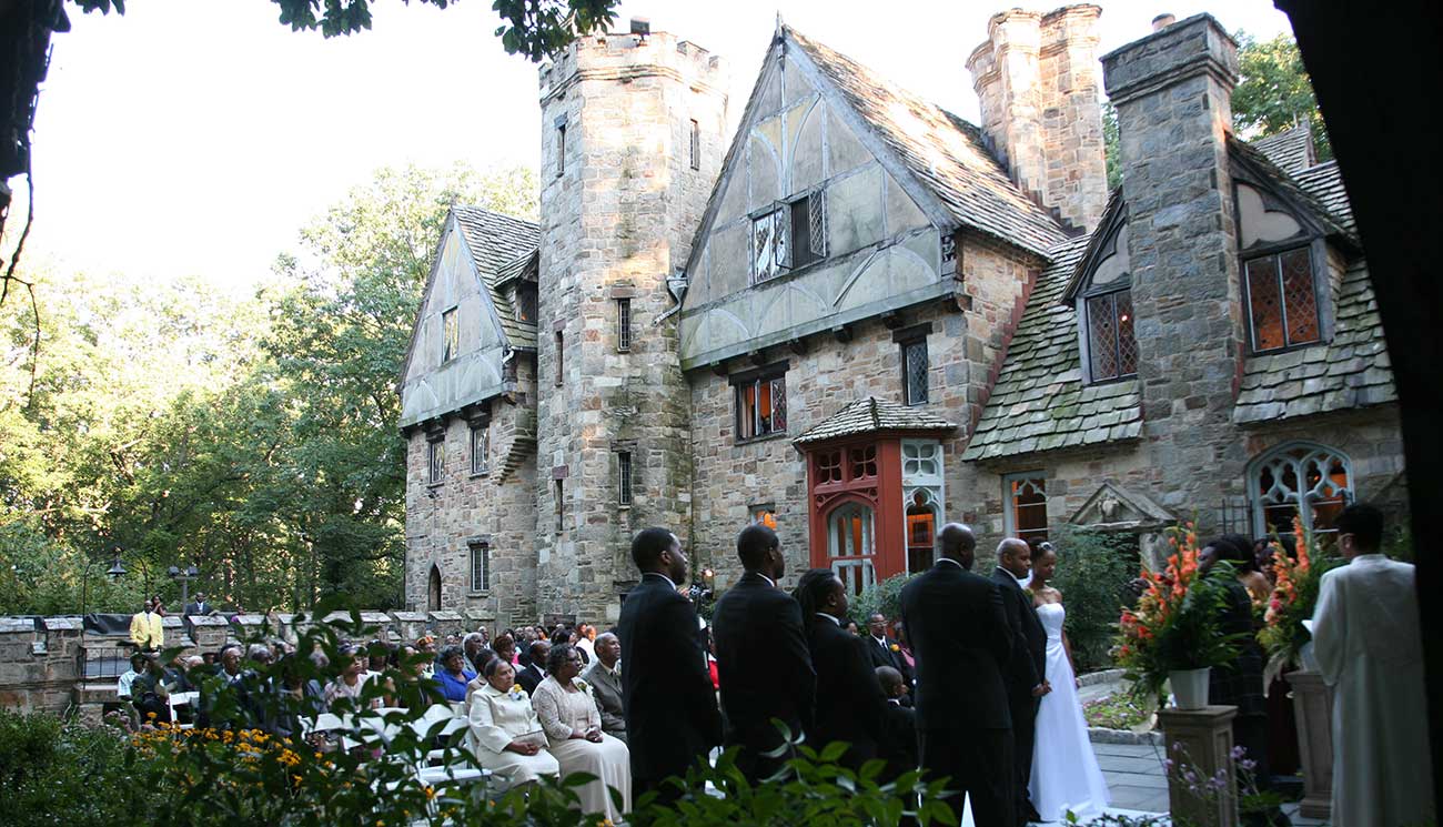 Cloisters Garden Wedding Ceremony