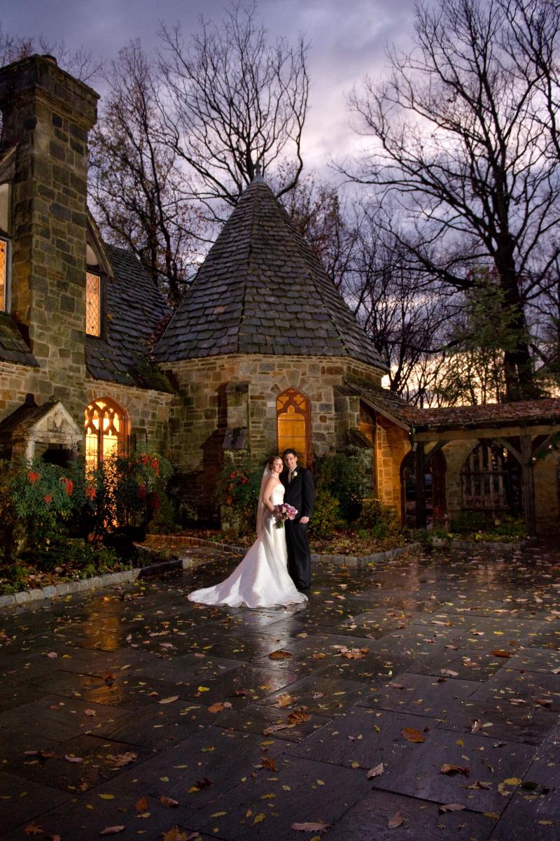 Couple in the Cloistered Garden